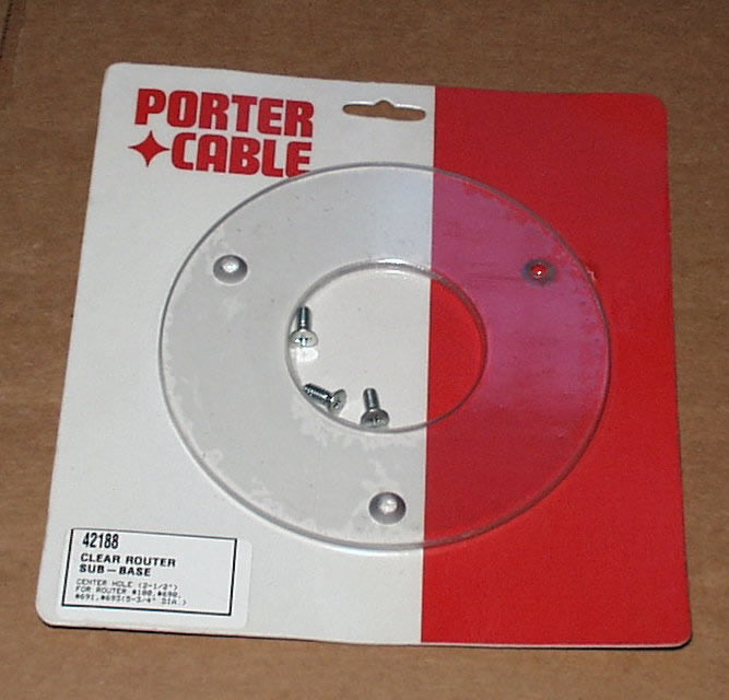 42188 Porter-Cable Router Sub Base 42188