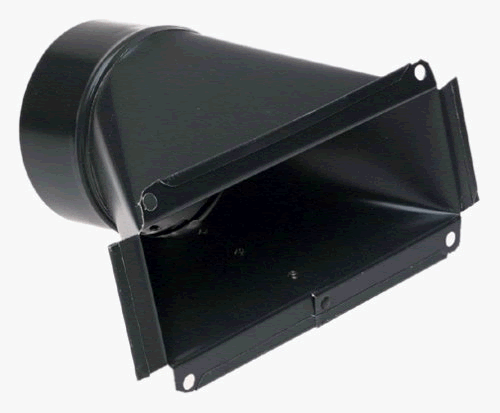 50-211 Delta Dust Connector for 6" Variable Speed Bench Jointer, 4" Out. Metal 50-211