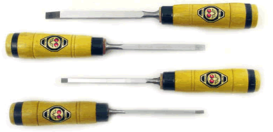500-2199 Two Cherries Mortise Chisels 4 Piece Set 500-2199