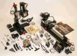 6010-DRO Sherline  6010 Package with digital readout sensors installed on lathe and mill (Metric) 6010-DRO