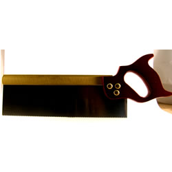 Tenon Saw 645-6050  Brass Backed 12" Tenon Saw  Closed Handle (Made in England) 645-6050
