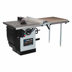 36-830LA Delta Industrial (Left Tilt) Unisaw with 30" Unifence 36-830LA