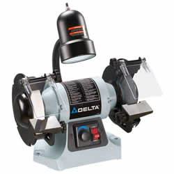 Delta Grinder GR275 Delta 6" Variable Speed Bench Grinder With Tool-Less Quick Change GR275