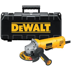 D28402K DeWalt Heavy Duty 4-1/2" Small Angle Grinder with Paddle Switch KIT D28402K
