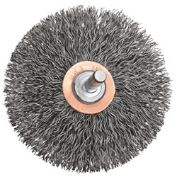 DeWalt Wire Brush DW4903 DeWalt 3" Crimped Flat Faced End Brush DW4903
