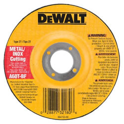 DeWalt 7" Metal Thin Cutting Wheel - 1/16" Thick - 7/8" Arbor - Type 27 Wheel DW8427