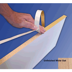 FE.SW.15/16-50.WO FastCap FastEdge Edge Banding Tape 15/16" 50 ft Roll Unfinished Solid Wood (White Oak)   FE.SW.1516-50.WO