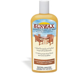 SWAX16 Howard's Sunwax - Outdoor Furniture Wax With UV Protection SWAX16