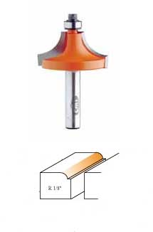 839.190.11 CMT Beading Bit 1/8" radius 1/4" shank  839.190.11