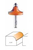 839.317.11 CMT Beading Bit 3/8" radius 1/4" shank  839.317.11