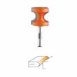 854.003.11 CMT Bull Nose Bit 3/16" radius, 1/4" shank 854.003.11
