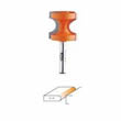 854.502.11 CMT Bull Nose Bit 1/8" radius, 1/2" shank 854.502.11