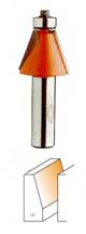 857.503.11 CMT Chamfer Bit 15º, 1" diameter, 1/2" shank 857.503.11