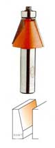 857.504.11 CMT Chamfer Bit 11-1/4º, 7/8" diameter, 1/2" shank 857.504.11