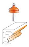 856.501.11 CMT Classical Molding Bit, 1-7/8" diameter, 1/2" shank 856.501.11