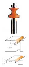 861.532.11 CMT Corner Beading Bit, 1/8" radius, 1/2" shank 861.532.11