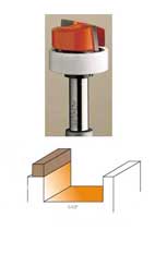852.504.11B CMT Dado & Planer Bit with bearing, 1-1/2" diameter, 1/2" shank 852.504.11B