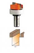 801.158.11B CMT Mortising Bit with bearing, 5/8" diameter, 1/4" shank 801.158.11B