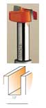 801.127.11 CMT Mortising Bit 1/2" diameter, 3/4" cutting length, 1/4" shank 801.127.11