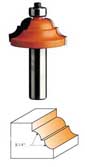 841.380.11 CMT Classical Bit 1/4" radius, 1/4" shank 841.380.11