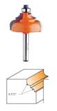 845.787.11 CMT Classical Ogee Bit (Series 845) 5/32" radius, 1/2" shank 845.787.11