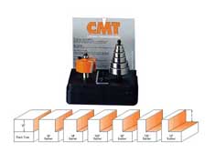 CMT 835.001.11 CMT Rabbeting Router Bit Set 1/2" cutting length 1/4" shank 835.001.11