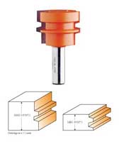 855.501.11 CMT Reverse Glue Joint Bit, 1-3/4" diameter, 1/2" shank 855.501.11