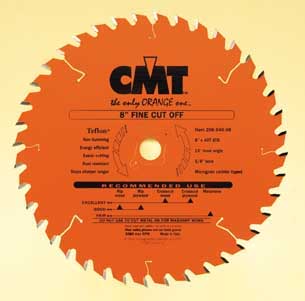 205.060.10 CMT Fine Cut Off ATB Blade, 10" diameter 205.060.10