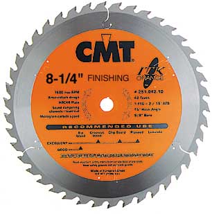 251.040.07 CMT ITK Finishing Blade, 7.25" diameter 251.040.07