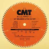210.080.10 CMT Melamine & Fine Cut Off Blade, 10" diameter 210.080.10