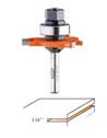 822.316.11B CMT Slot Cutter with arbor & bearing, 1/16" cutting height, 1/2" shank 822.316.11B