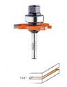 822.320.11A CMT Slot Cutter with arbor & bearing, 5/64" cutting height, 1/4" shank 822.320.11A