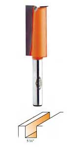 812.691.11 CMT Straight Bit (Long Series) 3/4" diameter, 2" Length,1/2" shank 812.691.11