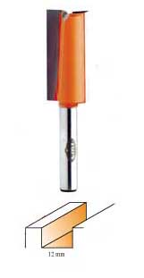 812.120.11 CMT Straight Bit (Long Series) 12 mm diameter, 1/4" shank 812.120.11