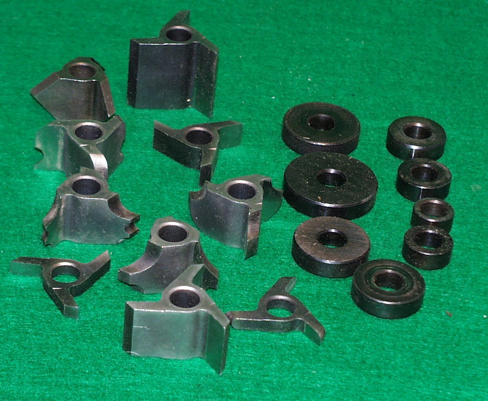 43-214U Delta Sash and cabinet cutter Set (10 cutters and 8 Bushings 43-214U