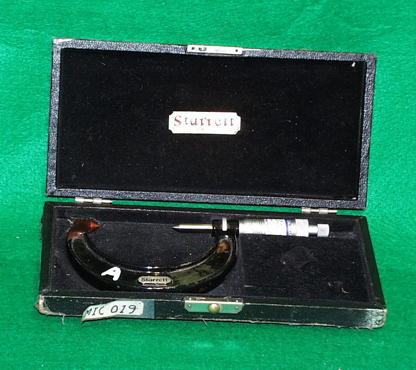 210U Starrett Thread Comparator Micrometer Model 210 Special 3" Throat 210U