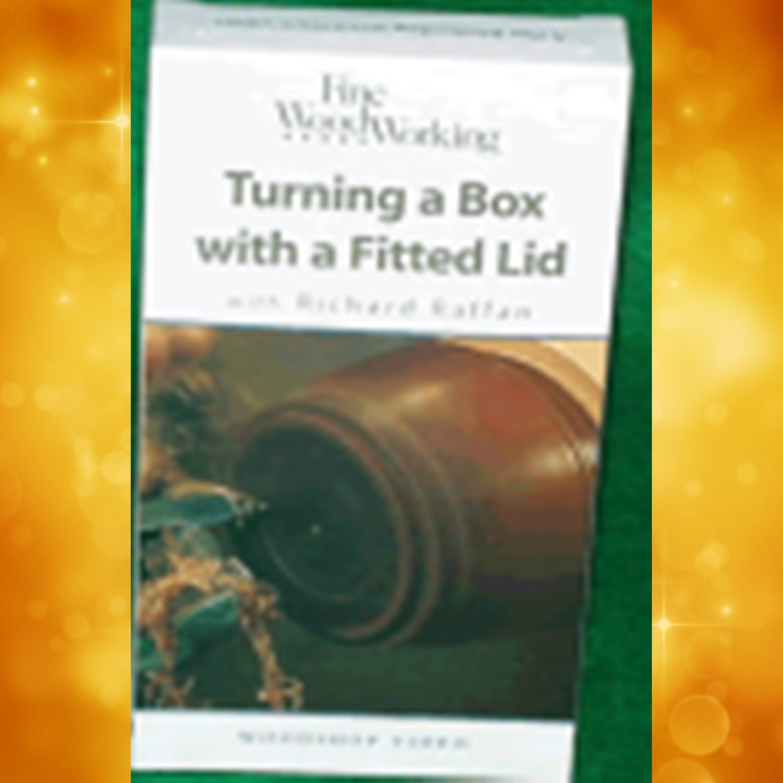 Turning a Box with a Fitted Lid with Richard Raffan (VHS)  014017