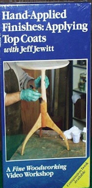 Hand-Applied Finishes: Applying Top Coats with Jeff Jewitt  (VHS) 060111