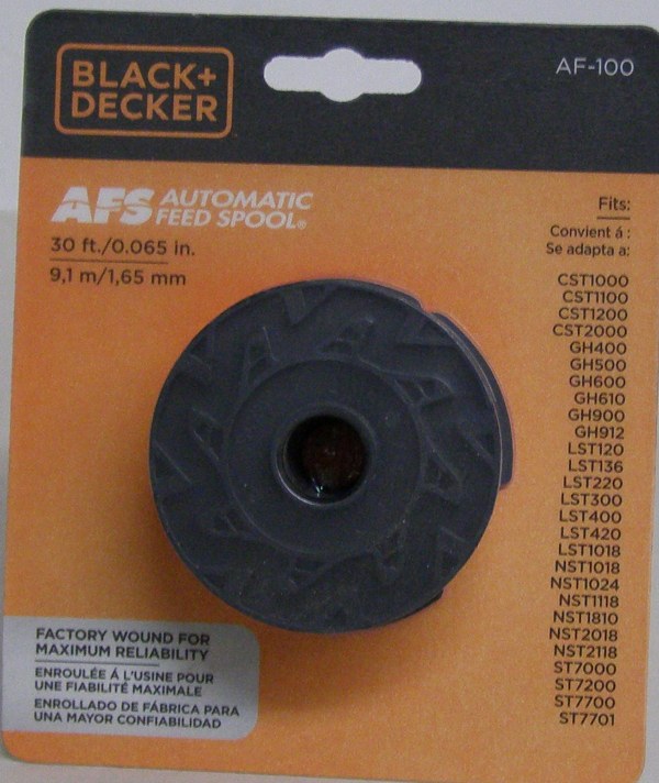 Black & Decker AF-100 AFS Replacement Spool .065" AF-100