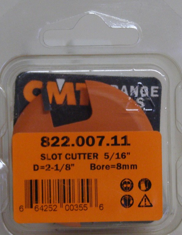 CMT 5/16&quot; Two-flute Blade, Slot Cutter Router Bit 822.007.11
822.007.11