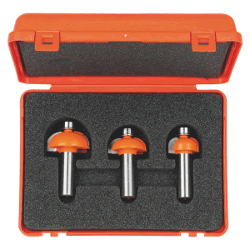 CMT Cove Bit Set 1/4&quot; shank 837.001.11