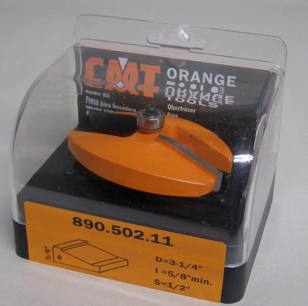 CMT Raised Panel Router Bit 890.502.11- Profile B
890.502.11