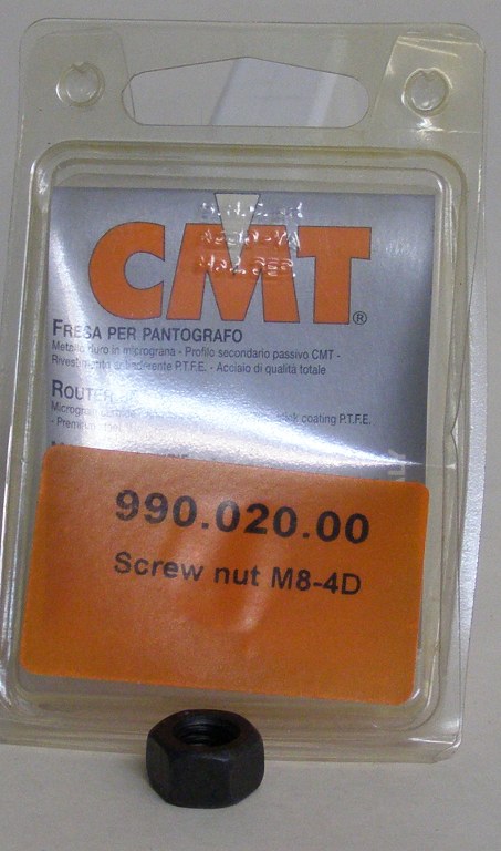 CMT Nut for Arbor M8 thread 990.020.00