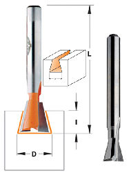 CMT Dovetail Router Bit 818.564.11  1/4" Diameter, 7.5º, 1/2" Shank