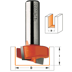 CMT Mortising Router Bit 801.317.11  1-1/4" diameter, 1/4" shank