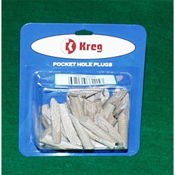 Kreg Pocket Hole Plugs (Basswood 50-Pak) P-BAS