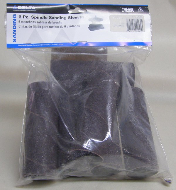 Delta 31-805 1-1/2&quot; Sanding Sleeves 4-1/2&quot; 80 Grit (pkg/6)
31-805