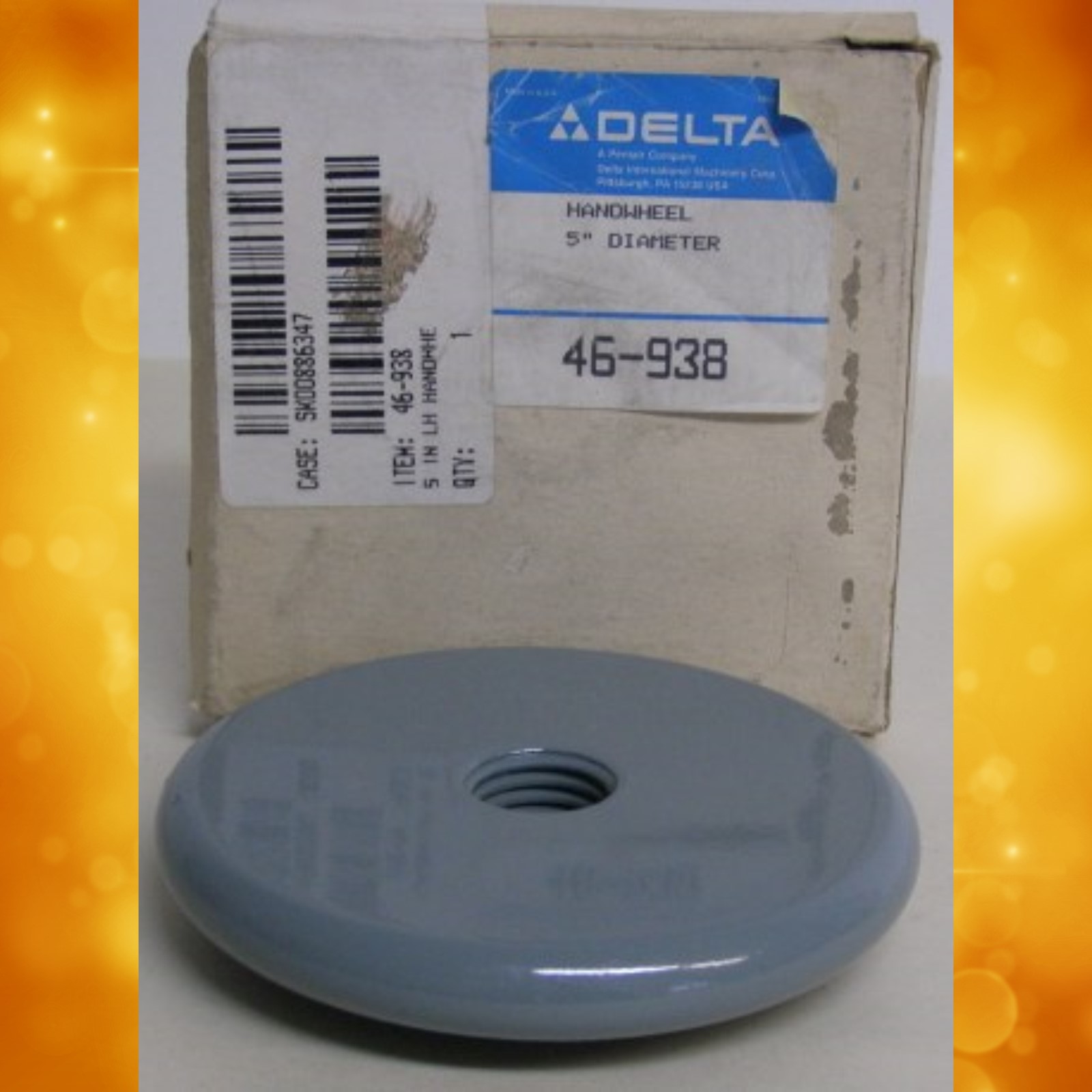 Delta Tool Part 46-938 5" Dia LH Handwheel 46-938