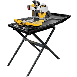 DeWalt D24000S 10" Wet Tile Saw with Stand D24000S