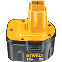 DeWalt Heavy-Duty XRP 12 Volt Battery Pack DC9071